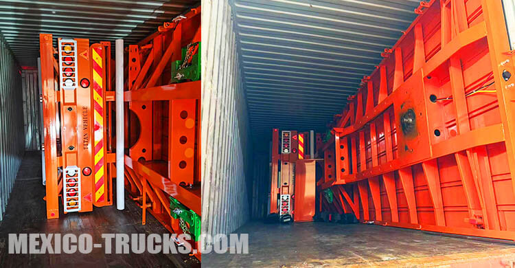 3 Axle Flatbed Truck Trailer for Sale in Manzanillo Mexico