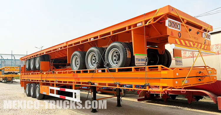 Extendable Flatbed Trailer for Sale in Mexico