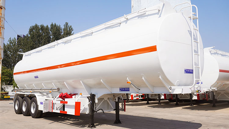 45m³ 3 Compartments Fuel Tanker Semi Trailer - 3 Axle Fuel Tanker for Sale in Mexico