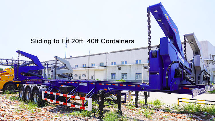 Swing Lift Trailer - 40 Ft Container Side Loader Trailer for Sale in Mexico