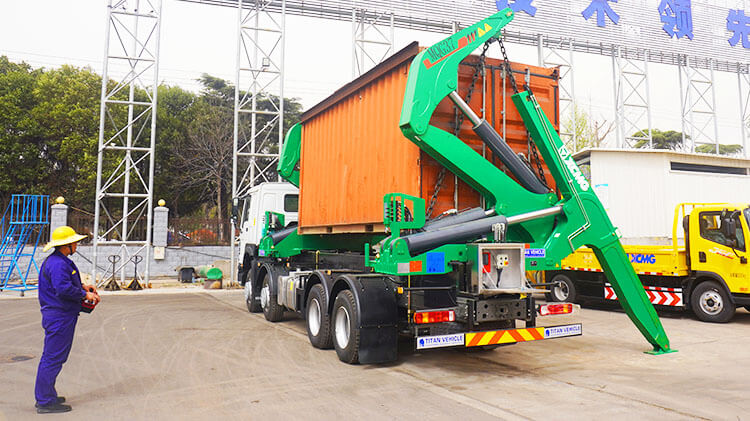 Container Loading Trailer - Side Lifter Truck for Sale in Mexico