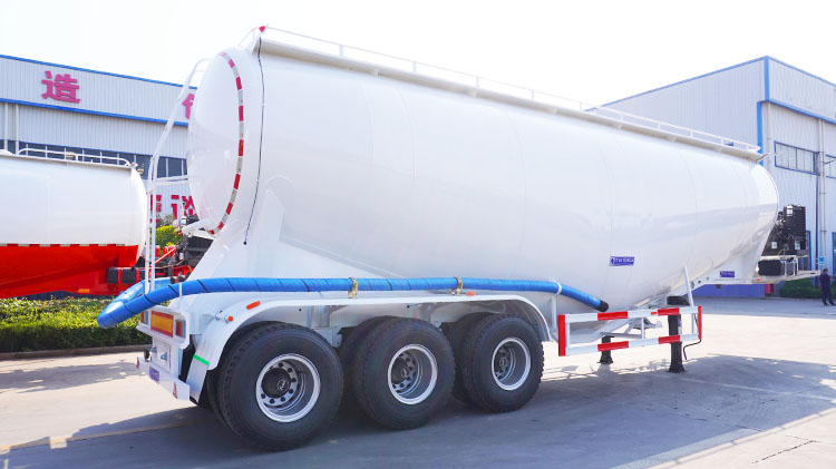 3 Axle 35 Cbm Bulk Cement Trailer | Cement Bulker for Sale in Mexico