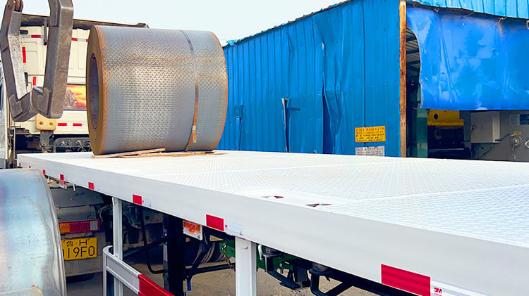 Flatbed Container Traile - 3 Axle Flatbed Semi Trailer for Sale in Mexico