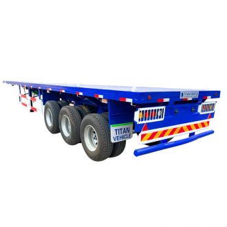3 Axle 40 foot Flatbed Trailer