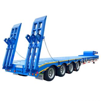 4 Axle 100 Ton Low Bed Trailer