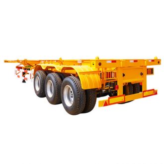 3 Axle 40ft Container Skeletal Trailer